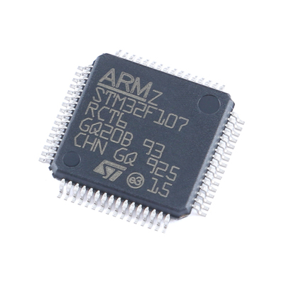 原装正品STM32F107RCT6 LQFP-64 ARM Cortex-M3 32位微控制器-MCU