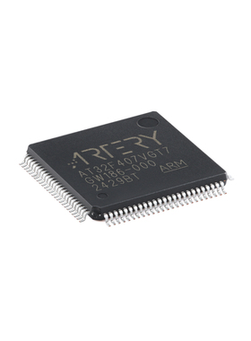原装正品AT32F407VGT7 LQFP-100 ARM Cortex-M4 32位微控制器-MCU