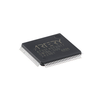 原装正品AT32F407VGT7 LQFP-100 ARM Cortex-M4 32位微控制器-MCU