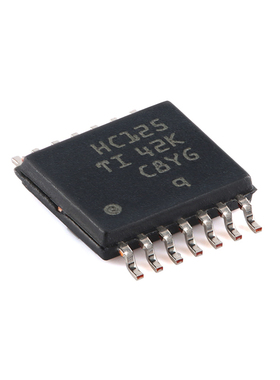 原装正品 SN74HC125PWR TSSOP-14 四路总线缓冲门芯片