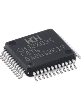 原装正品 CH32X035C8T6 LQFP-48 RISC-V内核 32位微控制器-MCU