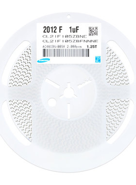 原装正品0805贴片电容50V 1UF +80%-20% Y5V CL21F105ZBFNNNE50只