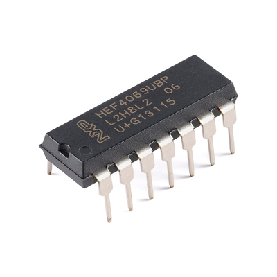 原装正品 HEF4069UBP,652 DIP-14 6通道 3V至15V 反相器