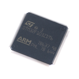 原装STM32F103ZDT6 LQFP-144 ARM Cortex-M3 32位微控制器-MCU