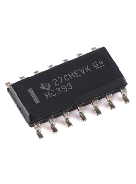 全新原装 SN74HC393DR SOIC-14 双路4位二进制计数器芯片