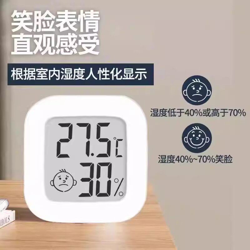 迷你电子温湿度计家车两用