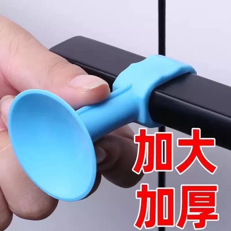 防撞门吸免打孔门把手静