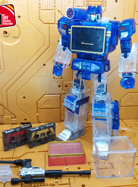 THF明波现货 变形玩具5透明声波MP13配2磁带汽车机器人金刚模型