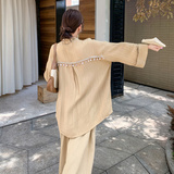 【档口】西装阔腿裤两件套C155-855-P185控278，女装套装/套裙，2C155