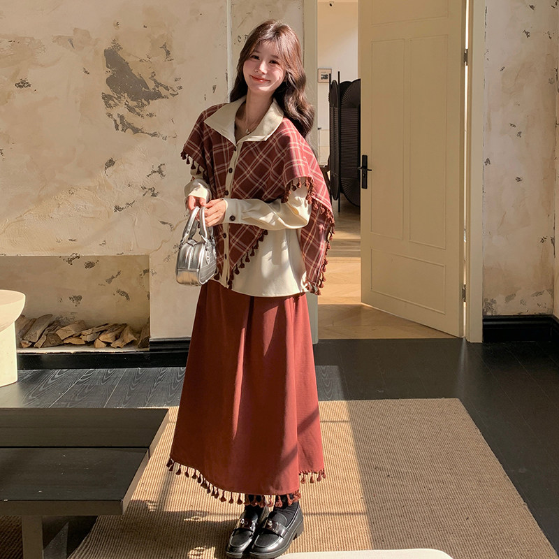【档口】数据好两件套披肩设计C155-6008-P145控218,女装套装/套裙,2C155