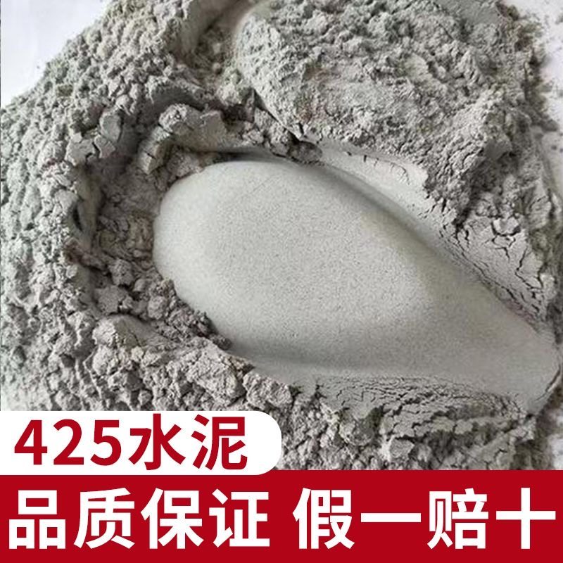 纯水泥425硅酸盐国标水泥卫生间漏水墙面建筑填坑沙子混凝土快干