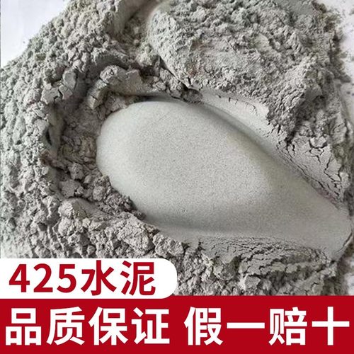 纯水泥425硅酸盐国标水泥卫生间漏水墙面建筑填坑沙子混凝土快干