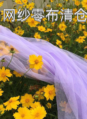 清仓蚊帐布防蚊透气柔软网纱布料