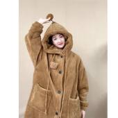 加绒连帽外穿加厚保暖中长款 极寒系列 睡衣家居服情侣睡袍套装