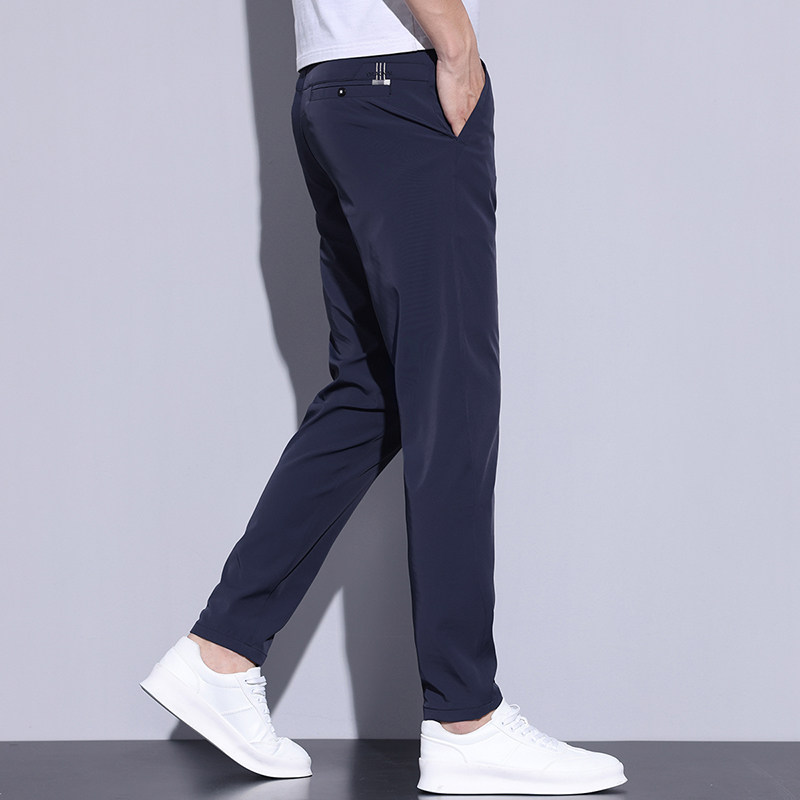 冰丝裤春夏韩版修身西裤男休闲裤青年潮K821-P40有现货,男装西裤,星座224-3
