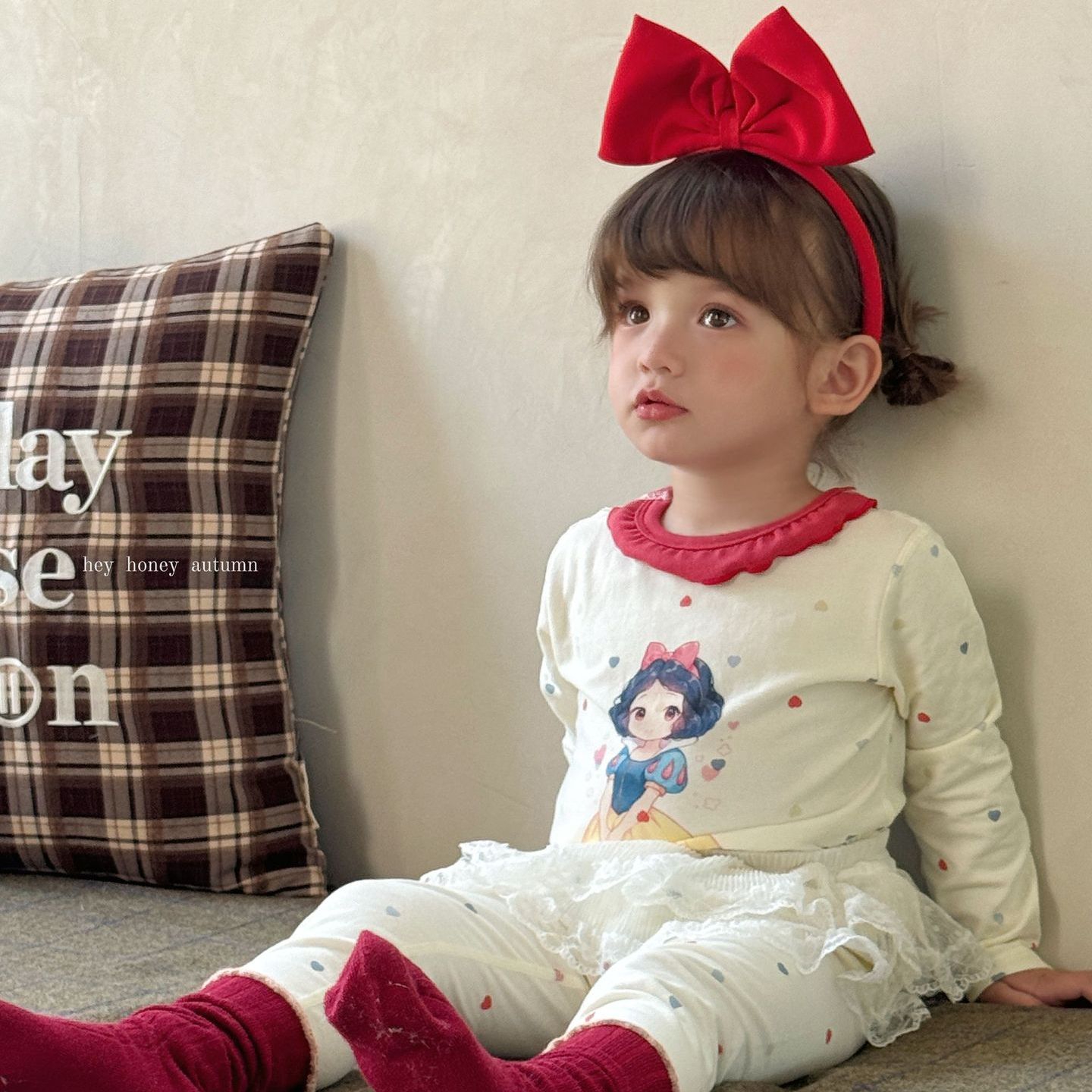 大小卷儿童睡衣套装秋衣秋款