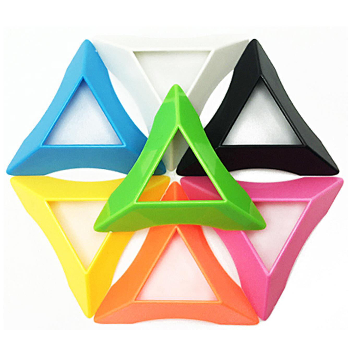 魔方三角底座 魔方底座 精灵球底座 七色底座 魔方支架 三角支架