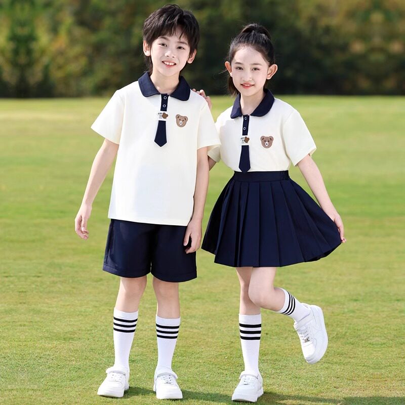 六一儿童合唱表演服幼儿园园服大班毕业班服小学开幕式服装演出服