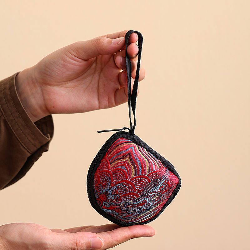 小号刺绣包便捷式收纳包小茶具户外主人杯茶壶收纳包手提旅行茶具,餐饮具,茶包袋,淘宝优惠券,粉丝福利购,淘宝优惠卷