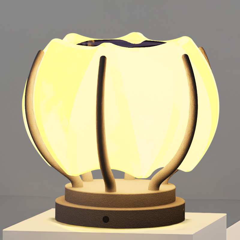 太阳能院墙户外别墅圆形花园