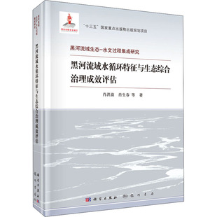 肖洪浪 环境环保科学处理技术方法教程图书 黑河流域水循环特征与生态综合治理成效评估 等 专业知识书籍 科学出版