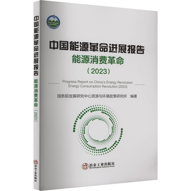 中国能源革命进展报告 能源消费革命(2023) 国务院发展研究中心资源与环境政策研究所 编 能源工程科学技术专业书籍 冶金工业出版