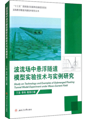 波流场中悬浮隧道模型实验技术与实例研究 丁浩,李科,程亮 道路交通运输工程技术研究专业书籍 西南交通大学出版 9787564378141