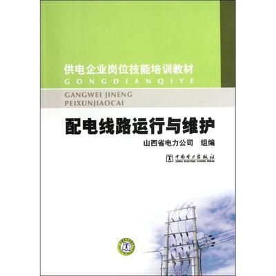 配电线路运行与维护 山西省电力公司 编 水利电力水电工程专业设计基础知识书籍 中国电力出版