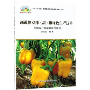 李宗珍 著 水果蔬菜等种植栽培技术入门书籍 画说棚室辣 中国农业科学技术出版 椒绿色生产技术 农业知识图书 甜
