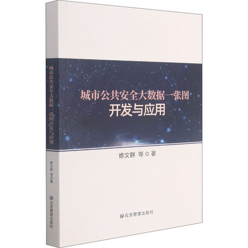 城市公共安全大数据一张图开发与应用 修文群 等 著 科学技术科技综合类读物图书 专业知识畅销书籍 应急管理出版
