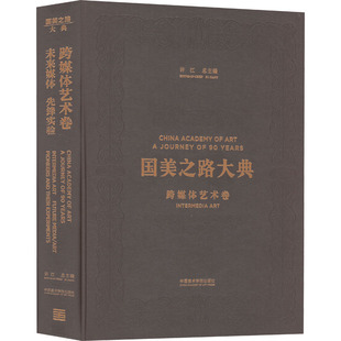 中国美术学院出版 先锋实验 跨媒体艺术卷 电影电视影视制作研究艺术书籍 未来媒体 编 国美之路大典 许江 管怀宾