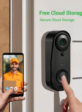 iCAM365可视门铃配叮咚高清消息推送