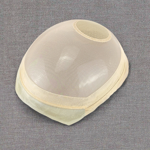 新款补发顶隐形无痕假发网底蕾丝网片手织自制发块网DIY假发材料