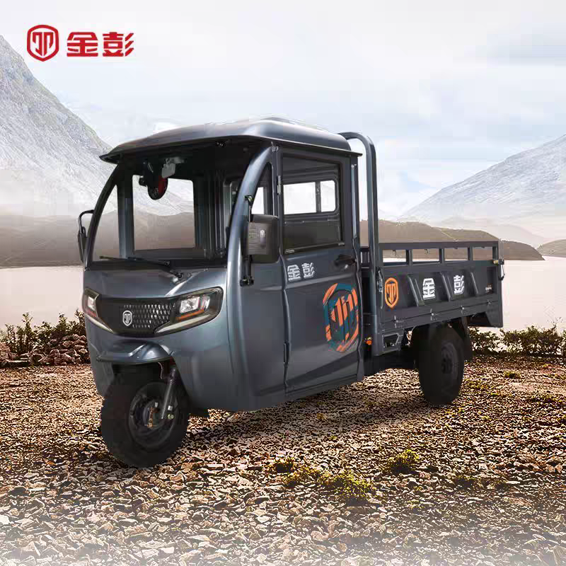 金彭途铠1.8米2米大水电电动三轮车大电机拉货载货山路家用电动车