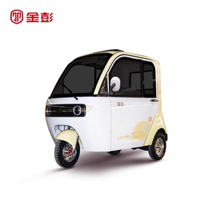 金彭新款豆奇2pro电动三轮车全封闭式篷车小型家用女性老人代步车