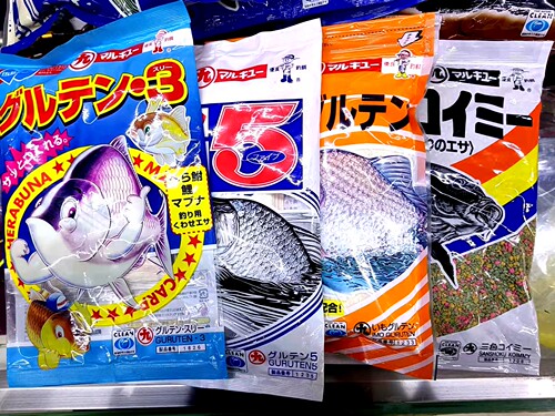 日本产丸九垂钓饵料保真正品尾货