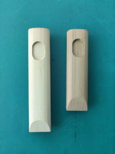 乒乓球拍手柄加长加粗ST手柄13CM