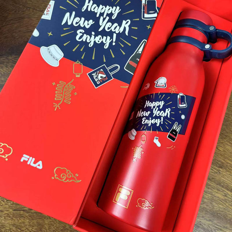 fila斐乐contigo康迪克联名保温杯不锈钢户外大容量真空600ml水杯