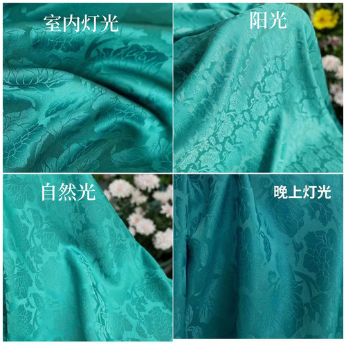 【砚池荷声】正德方领比甲·缠枝牡丹·提花暗纹缎·汉服新品