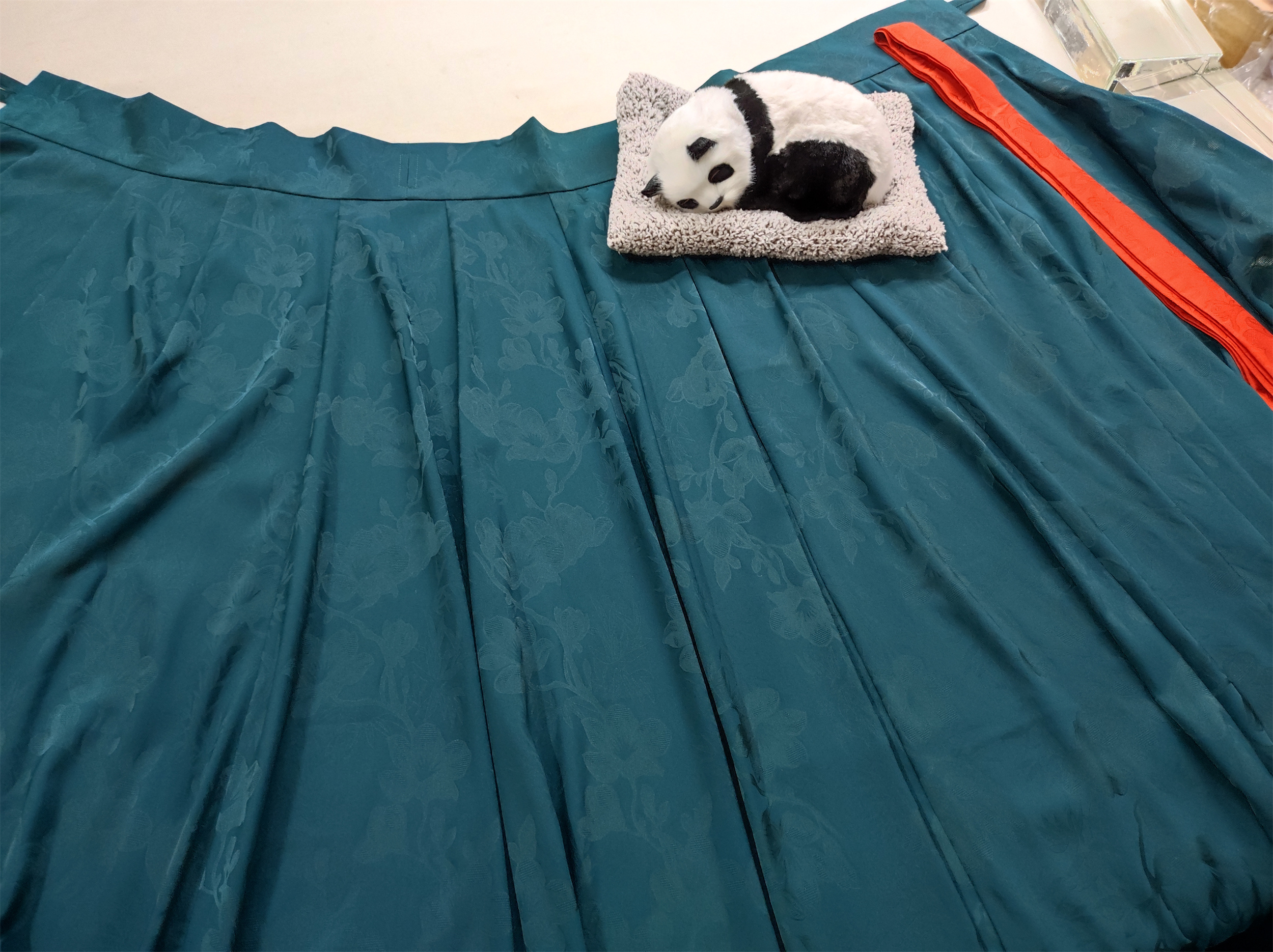 砚池荷声全定制汉服裙子马面裙