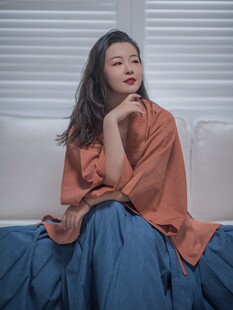 砚池荷声 短衫 秋装 棉麻质感·对穿交飞机袖 马面裙立领 汉服