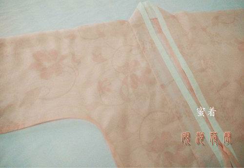 【砚池荷声】来料直领对襟长衫/短衫/背心长干寺褙子汉服定制工费