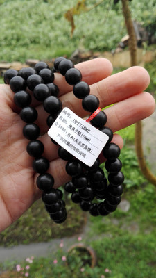 连天红莆田木雕手镯东非黑黄檀