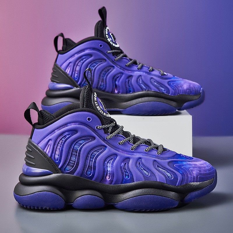 艾弗森i3篮球鞋男高帮夜光透气耐磨减震比赛球鞋青年水泥地运动鞋