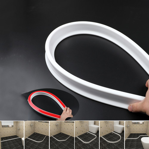 可弯曲挡水条ul浴室弧形厨房