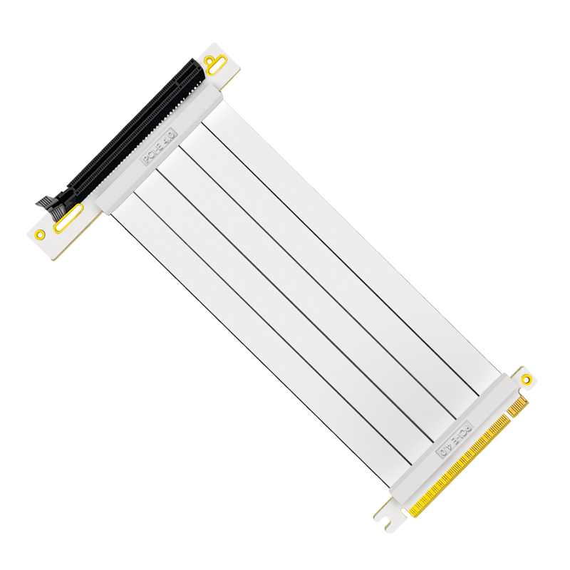 PCI-E 4.0显卡无损延长线转接线90度角追风者太阳神台式竖装支架