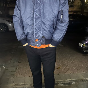 老鸟必入款!重水洗脏洗机车棉服棉衣外贸Z家经典圆领拉链飞行员