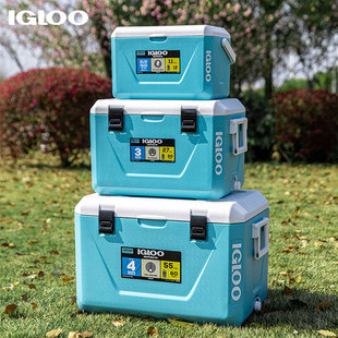 IGLOO易酷乐保温箱冷藏箱商用摆摊储奶冰块保冷箱户外车载小冰箱