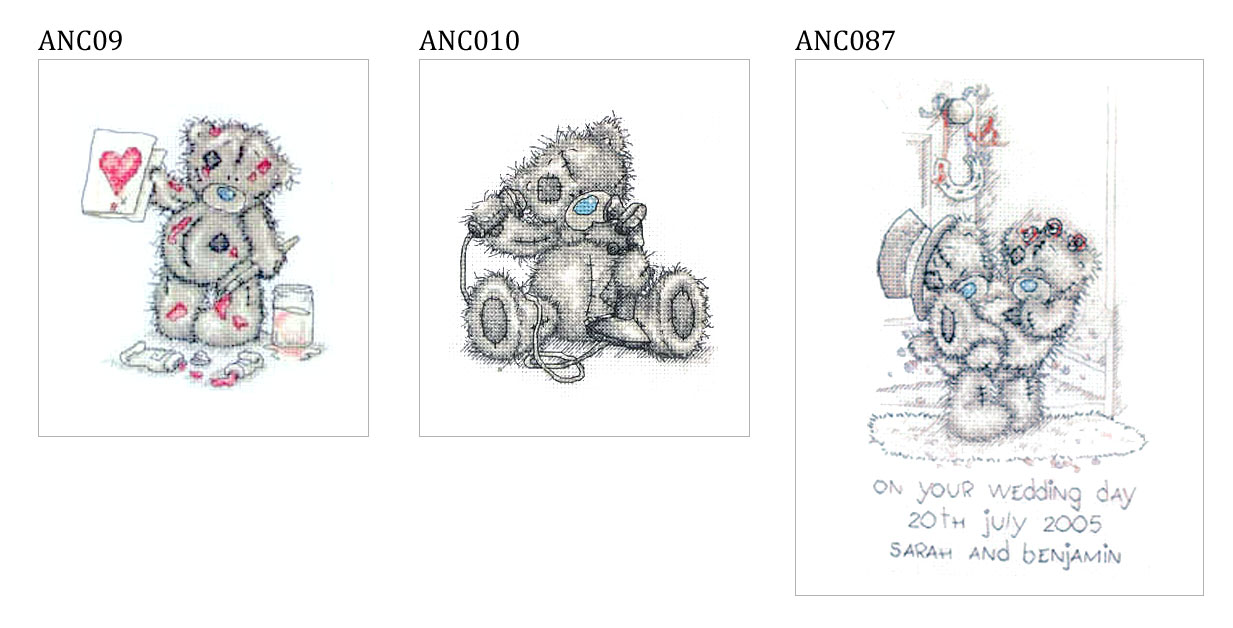 皇冠小小鱼anc十字绣套件