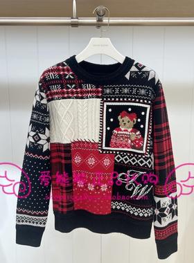 TeenieWeenie小熊冬正品毛针织衫TTKW244C02P-00 KW244C02P